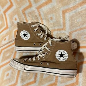 Converse All Star High Top Sneakers - Brown